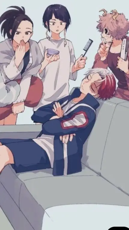 ai character: todoroki shotooo background