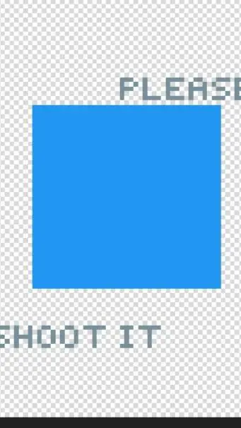 ai character: Mr. blue cube (👺) background