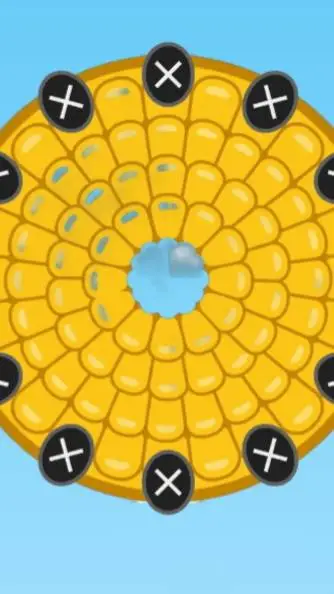 ai character: very BAD corn background
