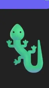 ai character: lizard background