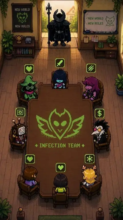 ai character: infection team background