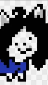 ai character: TemmieMemmie background