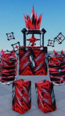ai character: void spark virus background