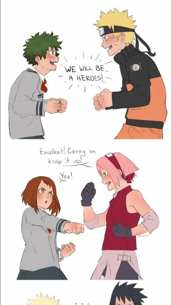 ai character: Naruto x MHA pt 2 background