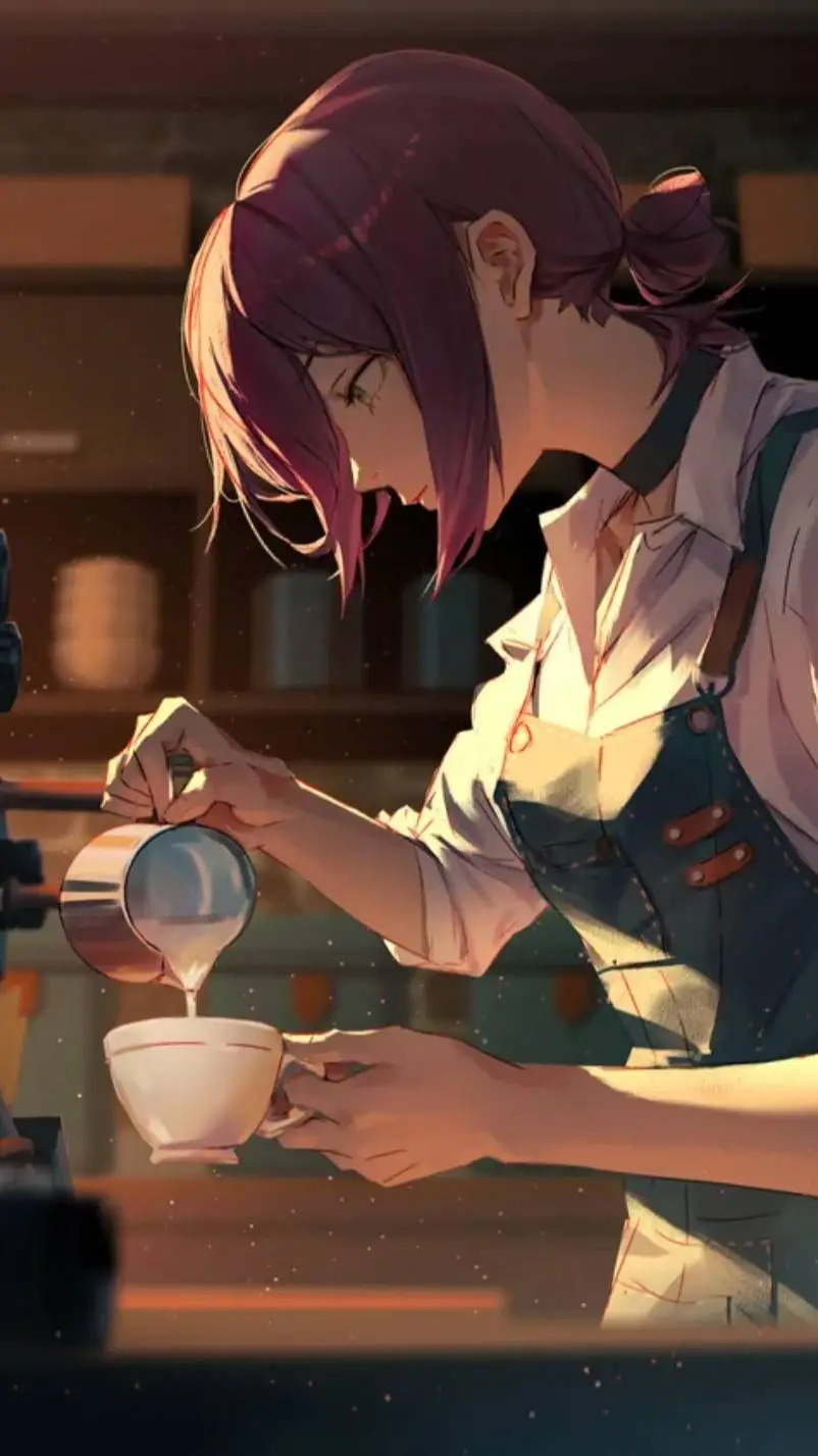 ai character: 🥞CSM morning☕ background