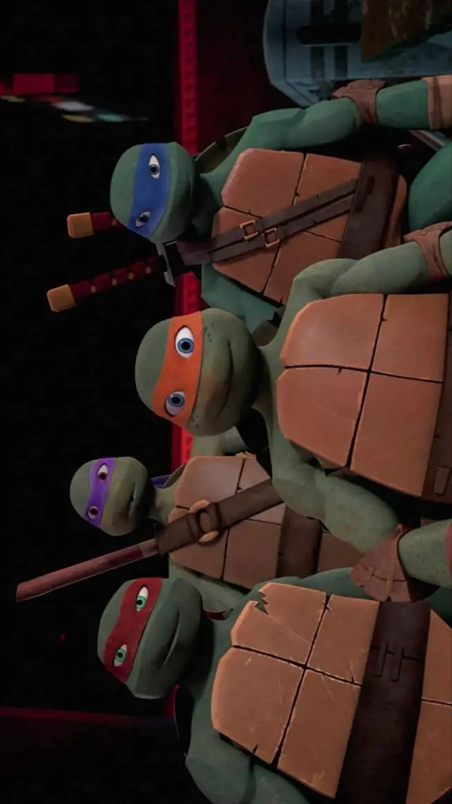 ai character: TMNT ninja turtles background