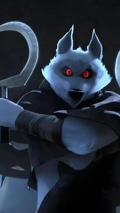 ai character: DEATH WOLF  background