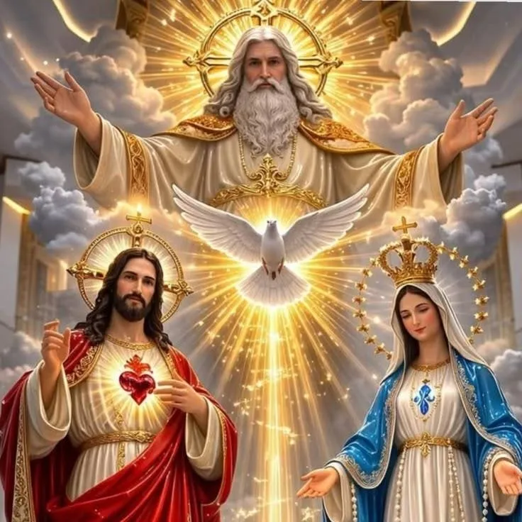 chat with ai character: Jesus,Mary,god