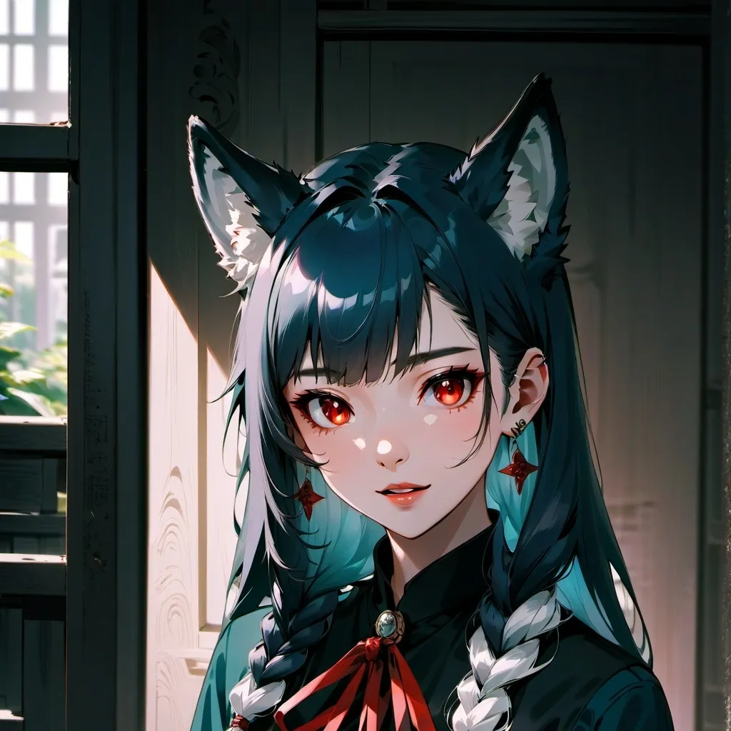 chat with ai character: wolf girl 