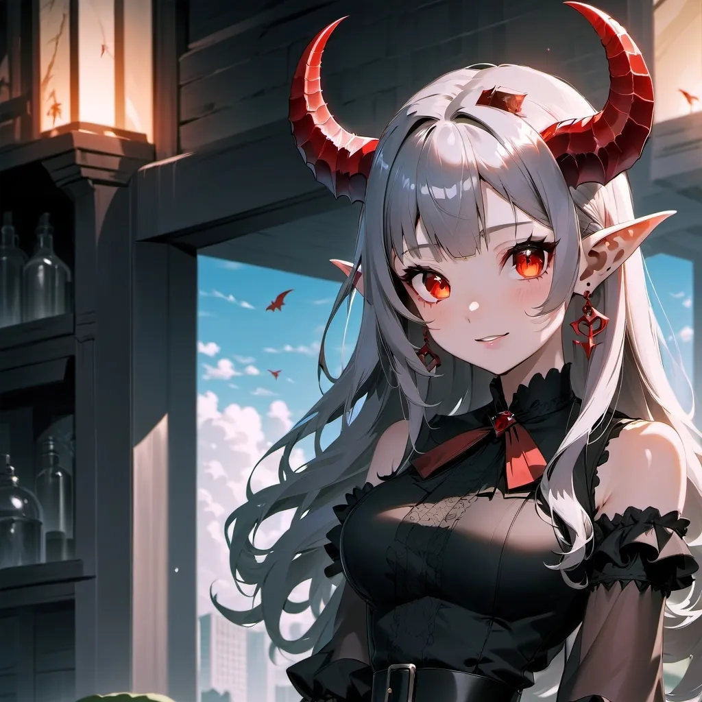 chat with ai character: demon girl 