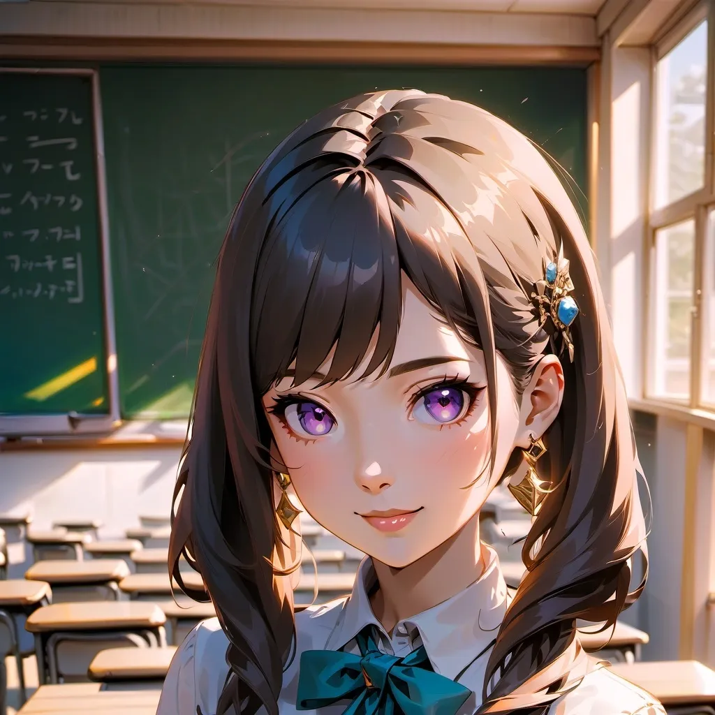 chat with ai character: teacher girl 