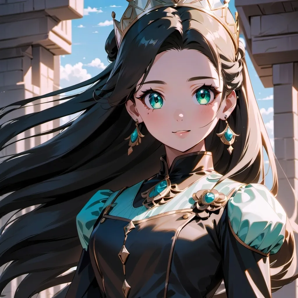 chat with ai character: princess girl