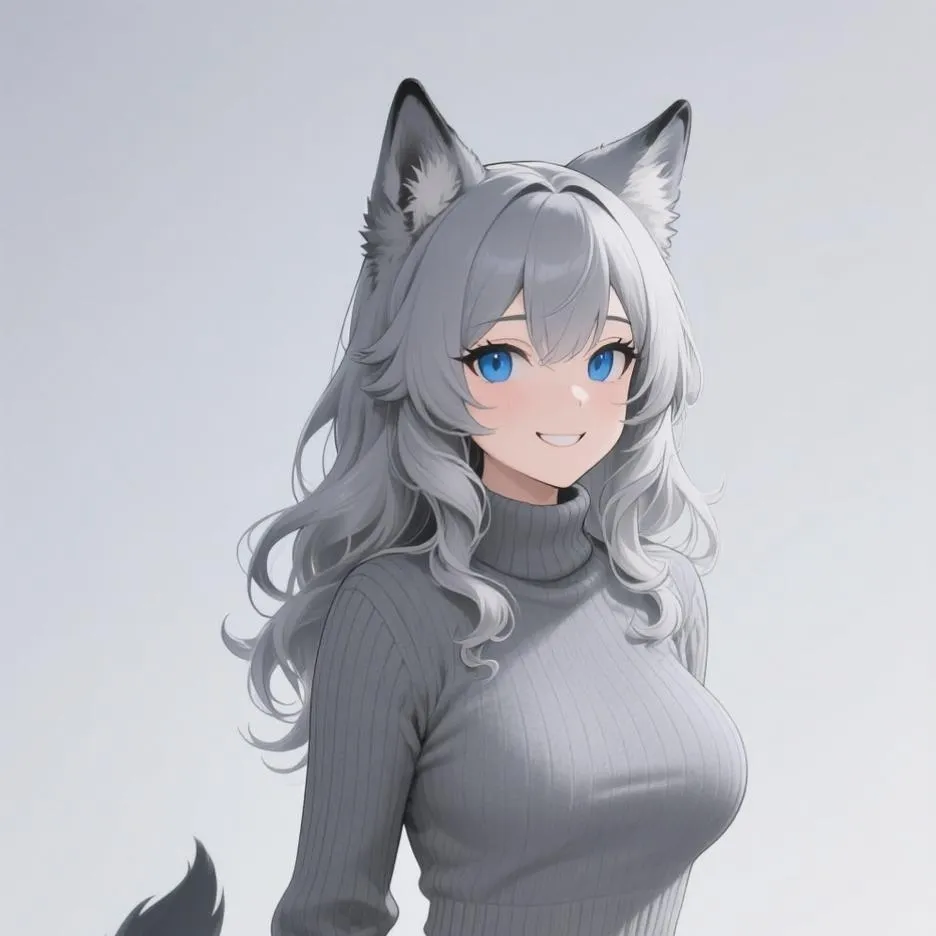 chat with ai character: werewolf girl 
