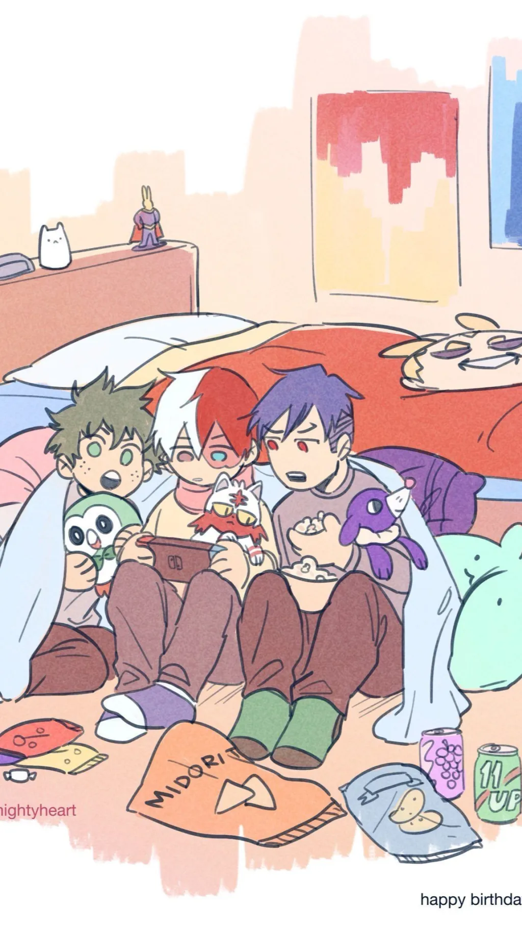 Talkie AI - Chat with Mha sleepover 