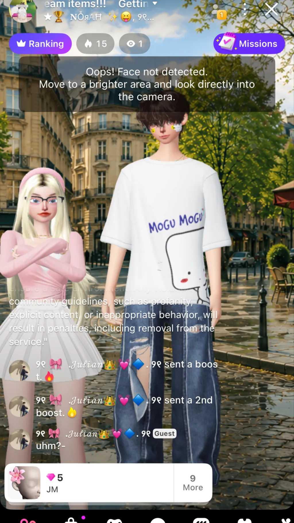 ai character: 🏅Livestreamers background
