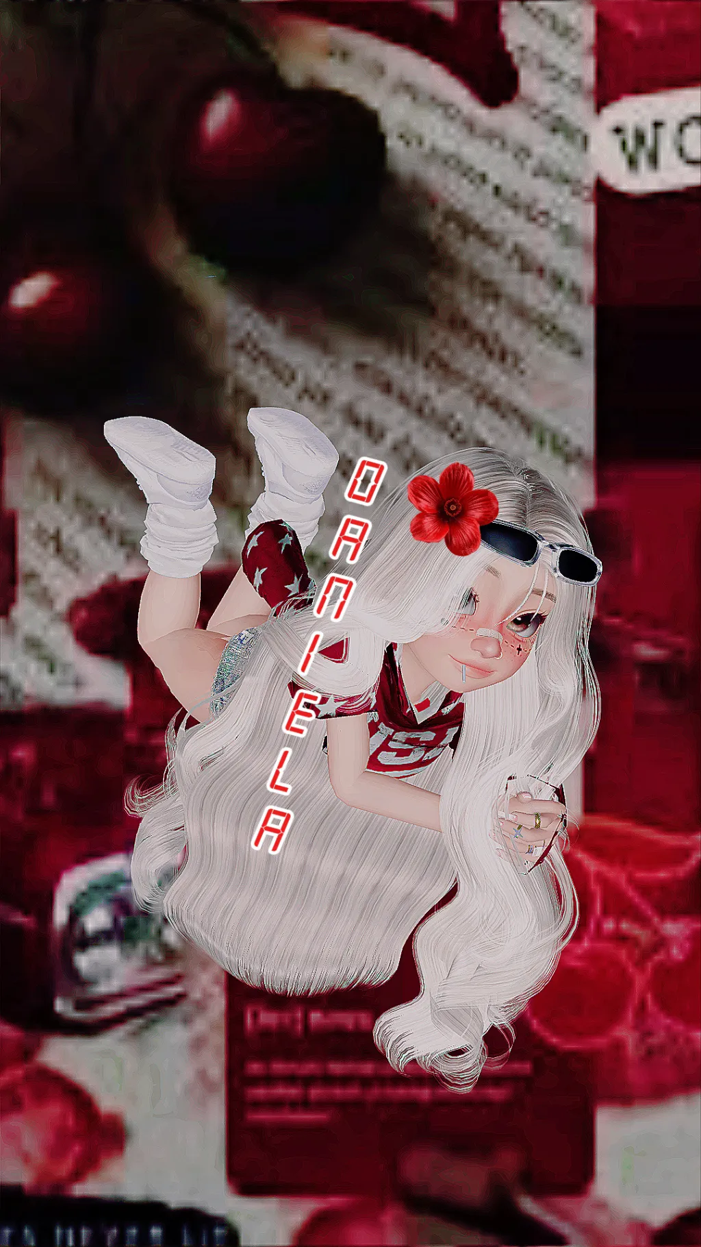 ai character: Daniela! background