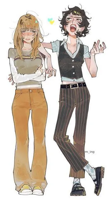 ai character: Lesbian byler background