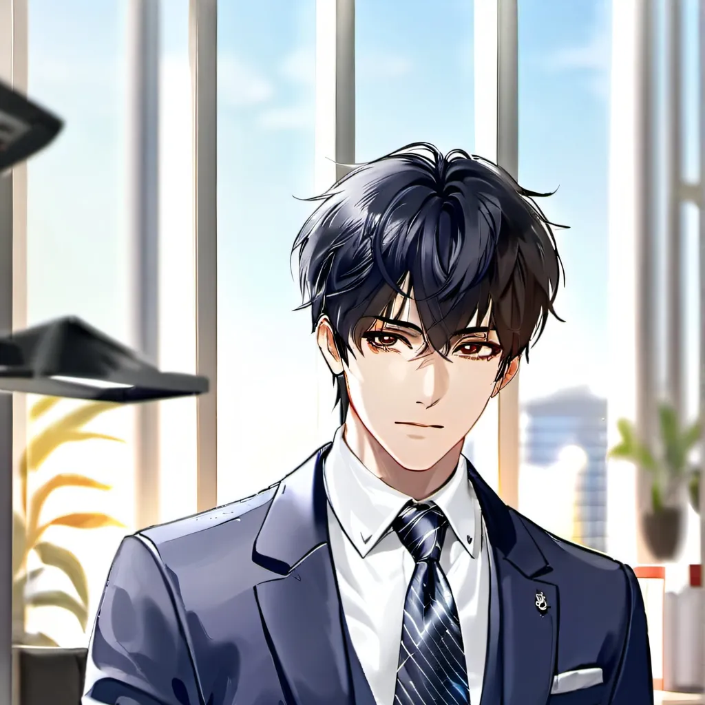 chat with ai character: busy guy