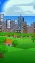 ai character: Sprunki city background