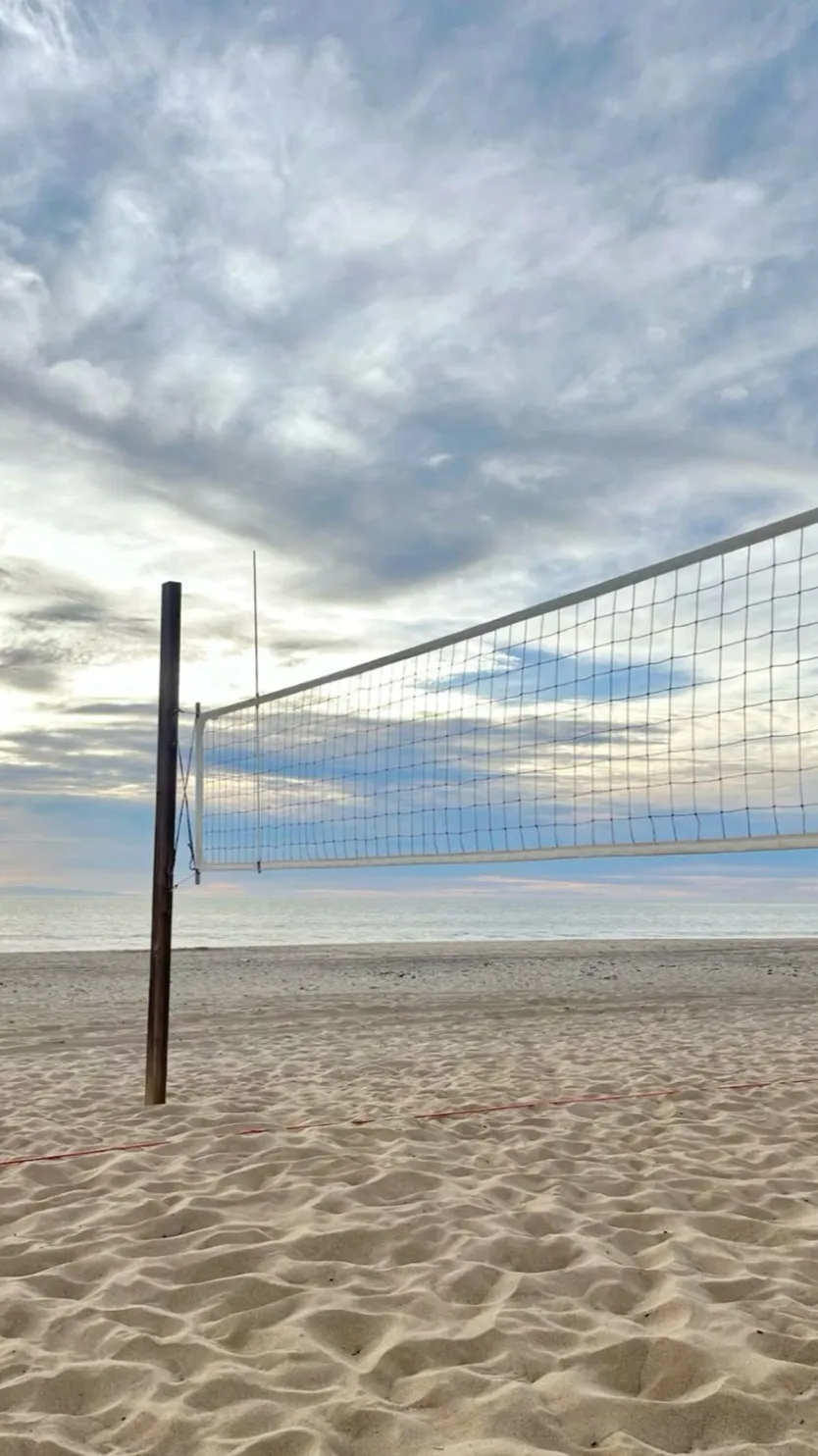 ai character: Obx volleyball background
