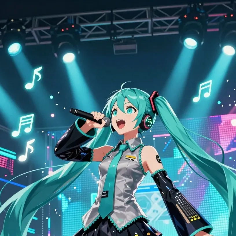 chat with ai character: hatsune miku