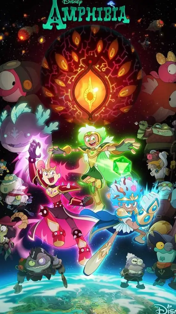 ai character: AMPHIBIA season 3 background