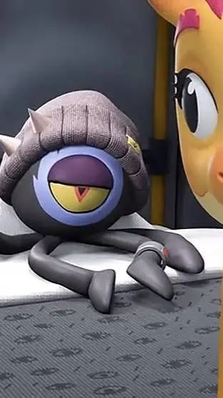 ai character: Run monster run!  background