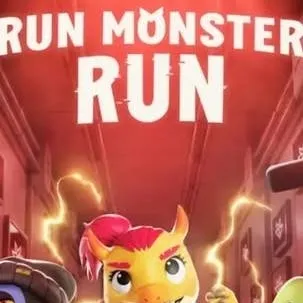 chat with ai character: Run monster run. 