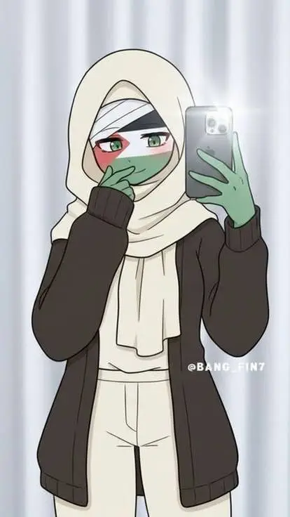 ai character: Palestine🇵🇸 background