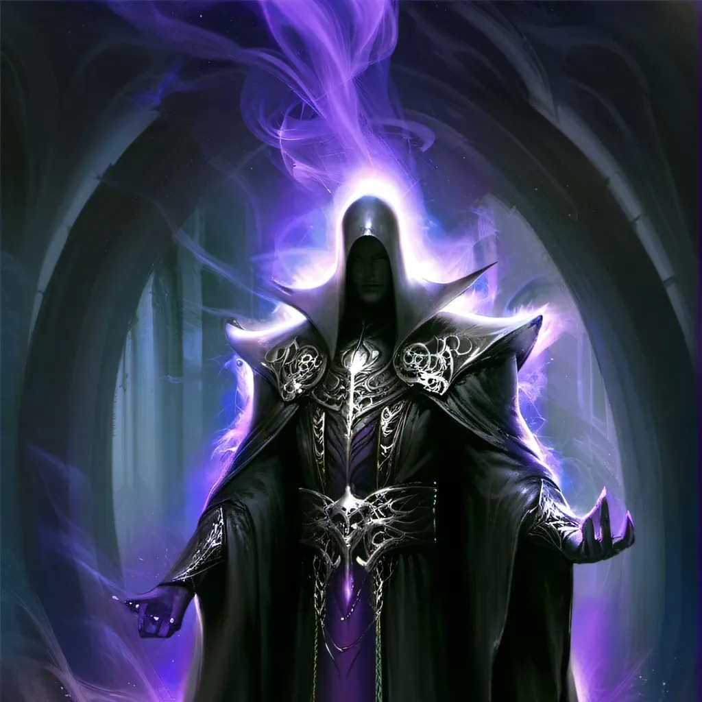 chat with ai character: Shadowy surprise