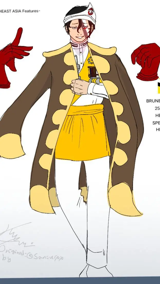 ai character: Brunei background