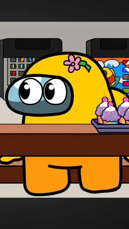 ai character: yellow background