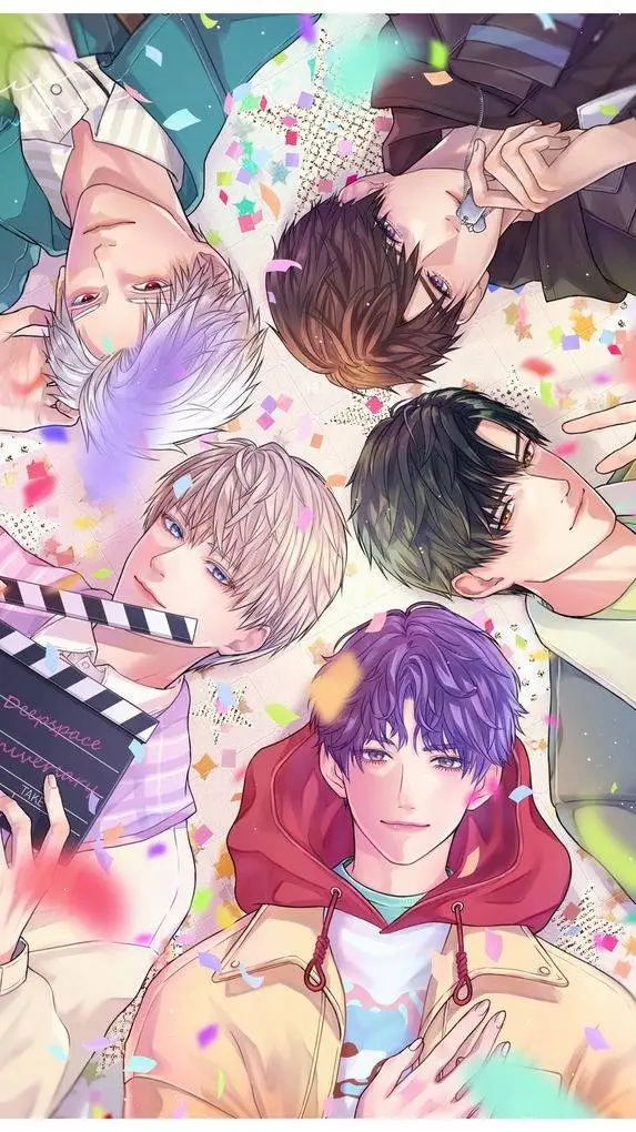ai character: Love and deepspace background