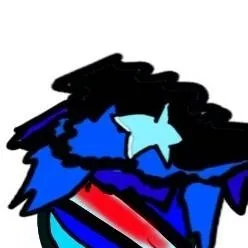 chat with ai character: blue man