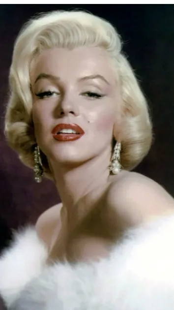 ai character: Marilyn Monroe  background