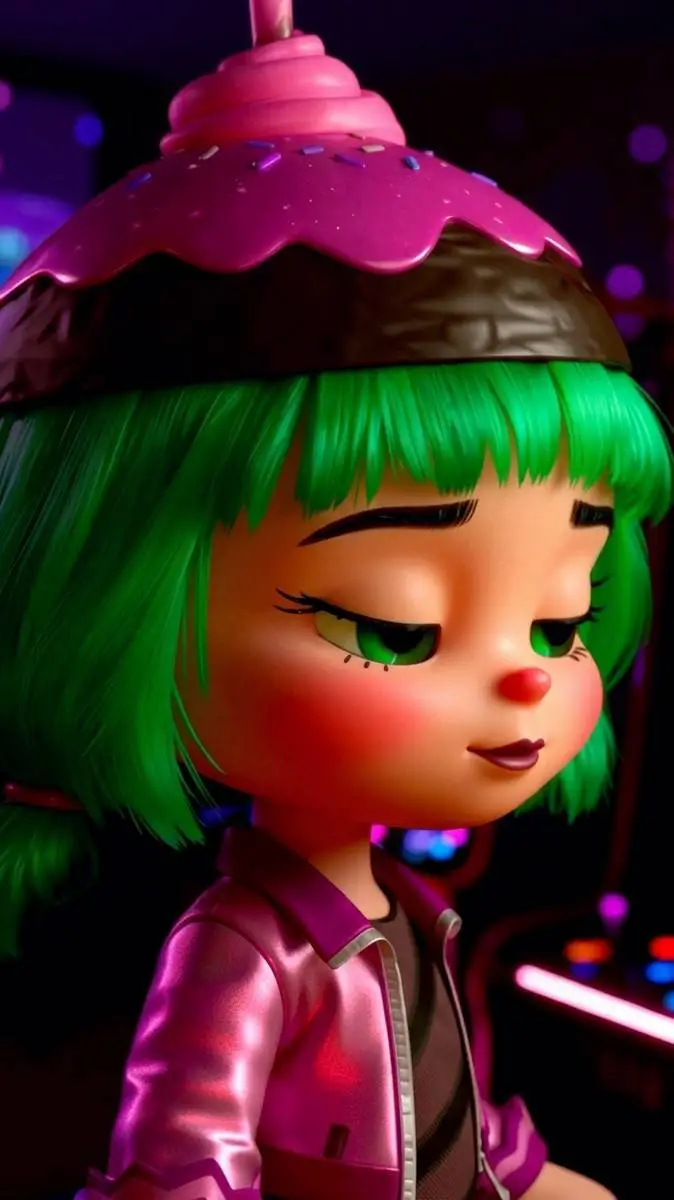 ai character: Candlehead background