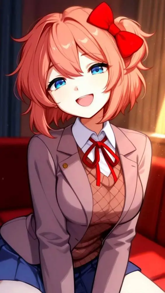 ai character: sayori background
