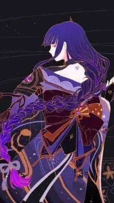 ai character: moon background