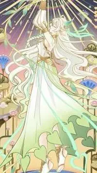 ai character: sun background