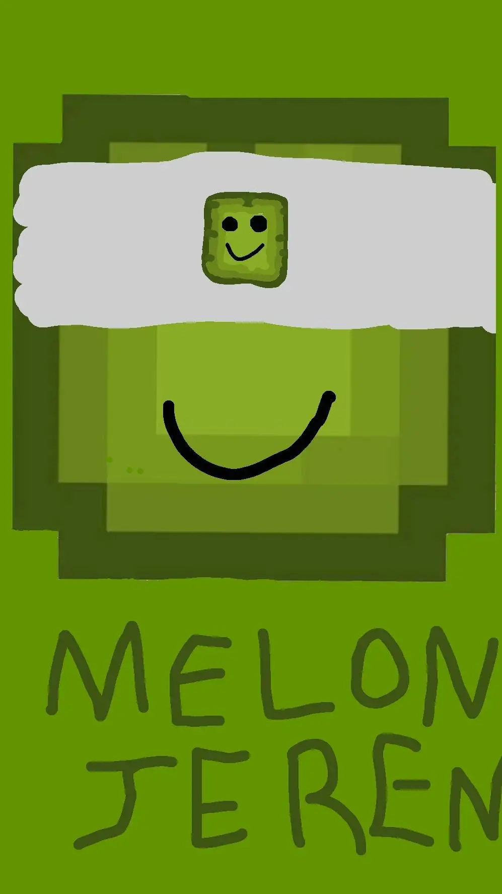 ai character: melón Jeremy  background