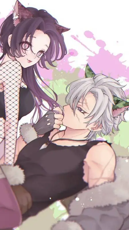 ai character: Sanemi x Kanae background