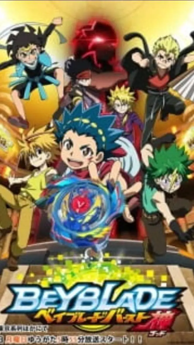 ai character: Beyblade burst evo background