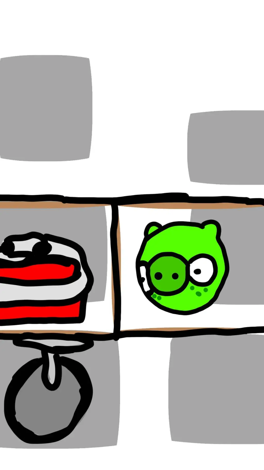 ai character: Bad Piggies  background
