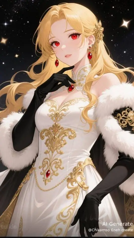 ai character: Celestia von Auror background