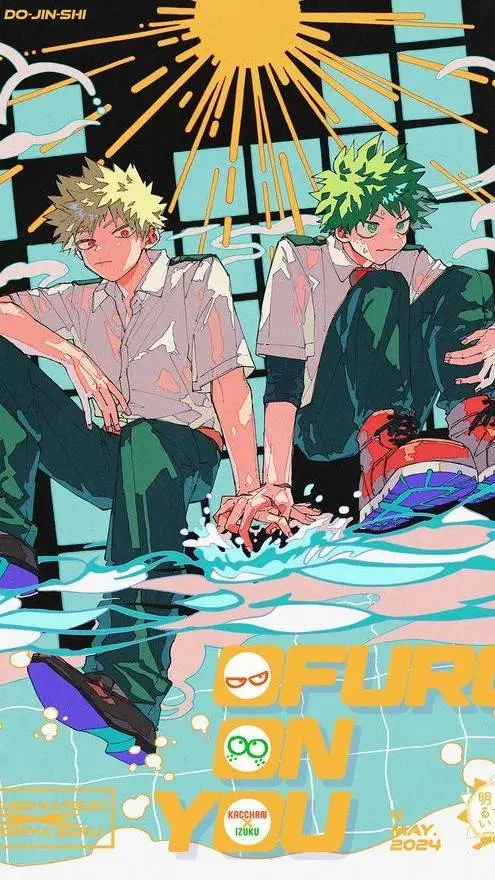 ai character: bakudeku background