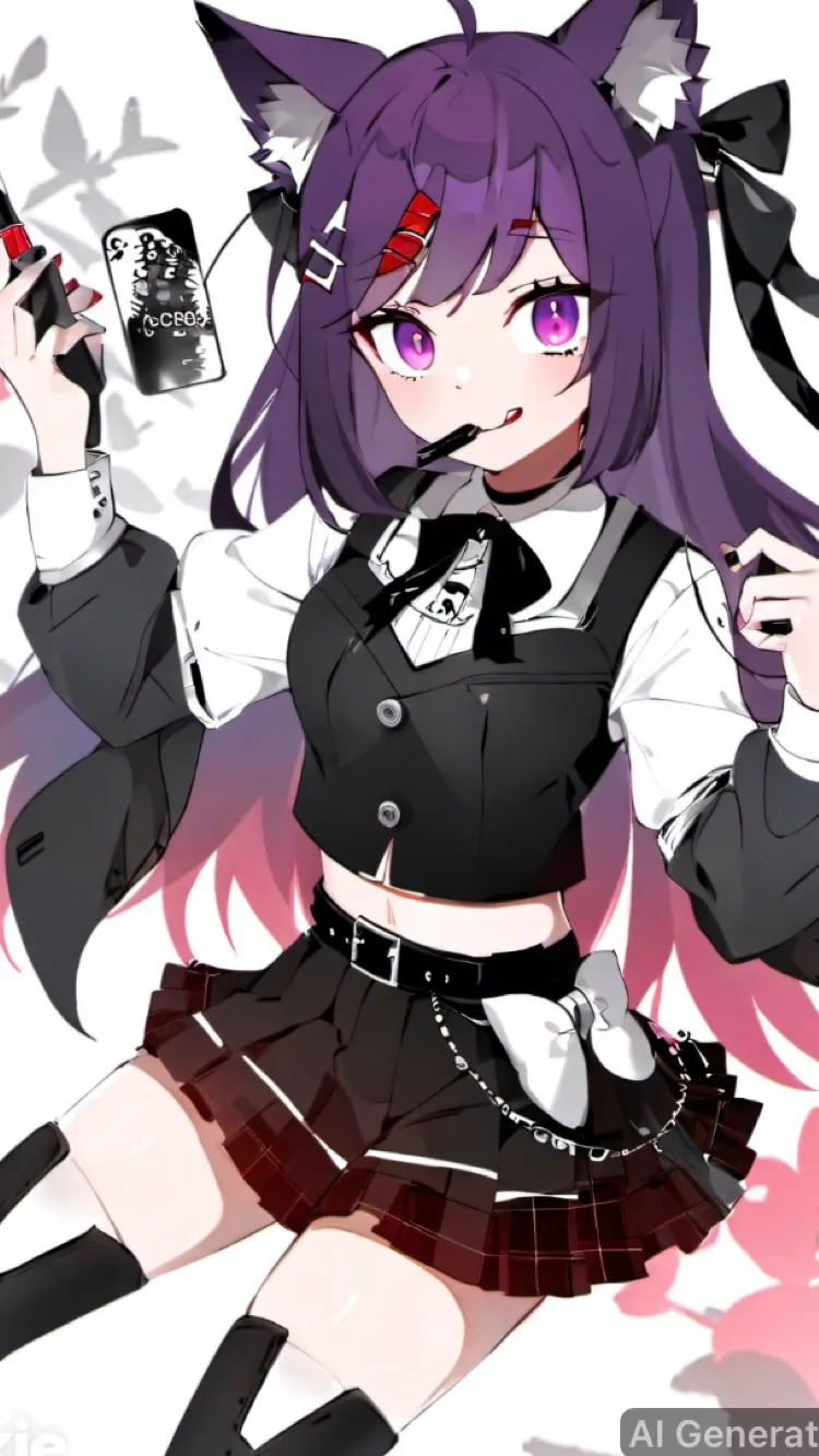 ai character: Ava  background