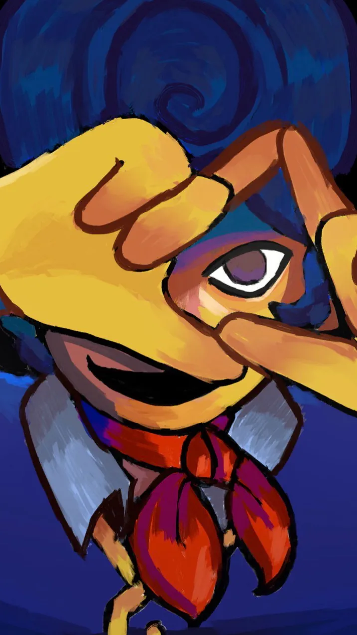 ai character: Wally Darling background