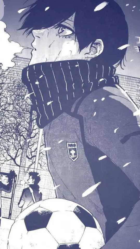 ai character: Rin itoshi  background