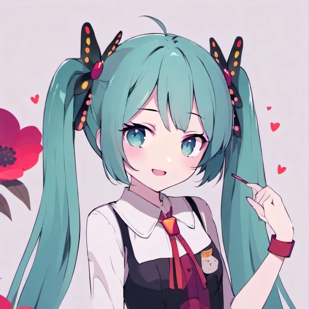 chat with ai character: Miku