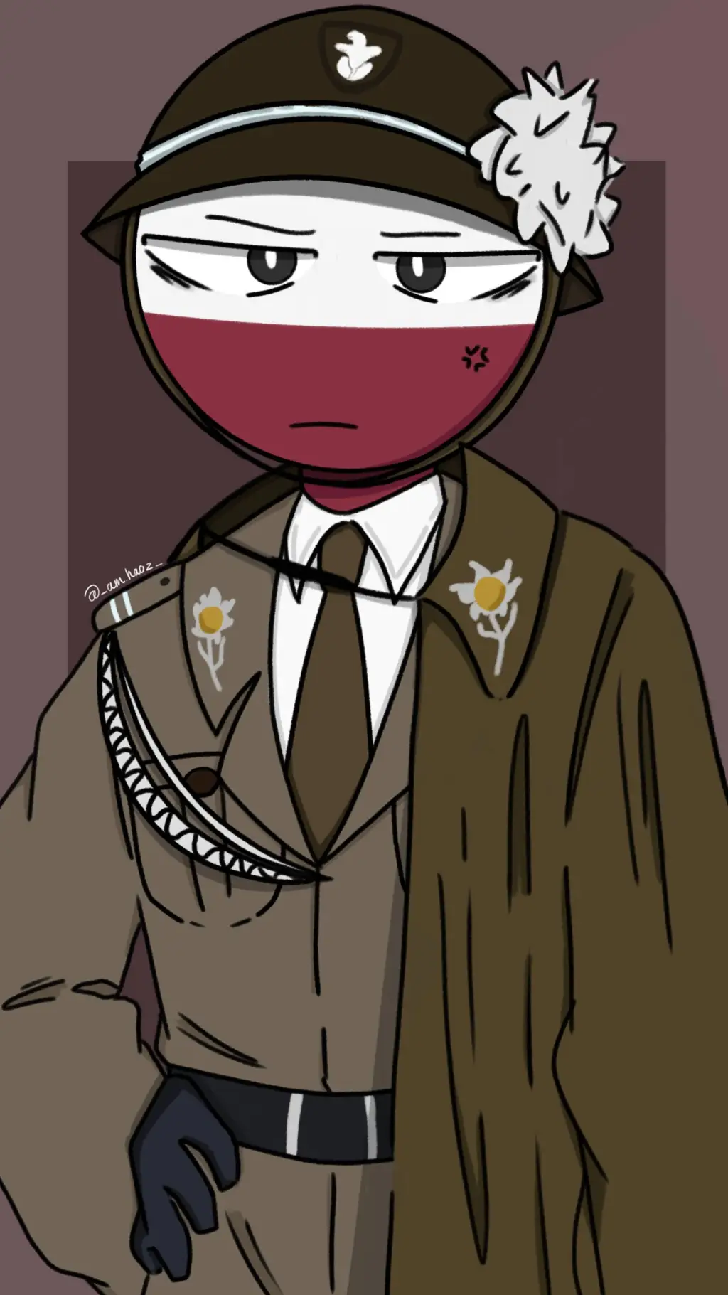 ai character: WW2 Poland background